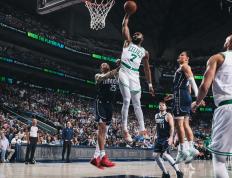 开云体育入口-关于独行侠爆冷凯尔特人B队，杰伦·布朗关键制胜的信息