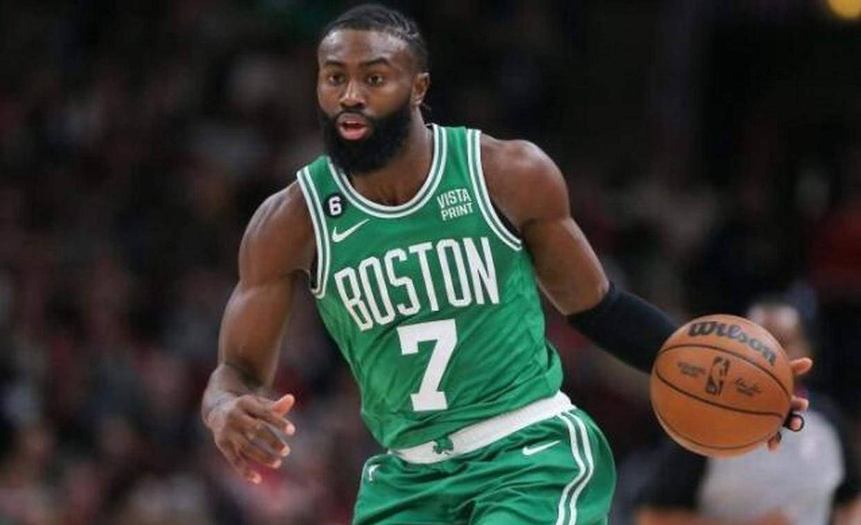 开云体育入口-关于独行侠爆冷凯尔特人B队,杰伦·布朗关键制胜的信息